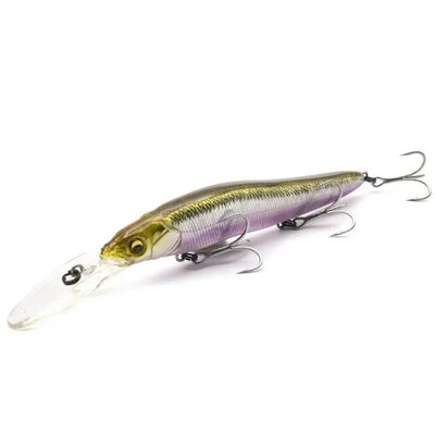 Воблер Megabass Oneten R+2 110SF 110мм 14г цвет GG Flashing Wakasagi