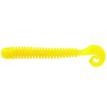 Твистер LureMax Cheeky Worm 2.5'' 62.5мм цвет 001 Chartreuse (10шт.)