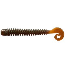 Твистер LureMax Cheeky Worm 2.5'' 62.5мм цвет 003 Motor Oil (10шт.)