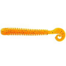 Твистер LureMax Cheeky Worm 2.5'' 62.5мм цвет 004 Caramel Oil (10шт.)