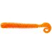 Твистер LureMax Cheeky Worm 2.5'' 62.5мм цвет 008 Fire Carrot (10шт.)