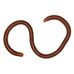 Червь искусственный LureMax Earthworm 3.5'' 80.0мм цвет Worm Brown (банка)