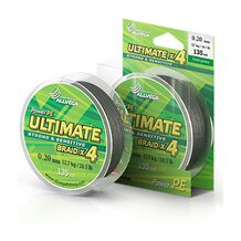 Шнур Allvega Ultimate 135 м тёмно-зелёный 0.20 мм 12.7 кг