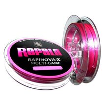 Шнур Rapala Rapinova-X Multi Game 150м 1.2 (0.18мм) 22.2lb (10.1кг) розовый