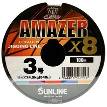 Шнур Sunlline Saltimate Amazer x8 100м #3.0 (0.296мм) 24.5кг