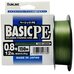 Шнур Sunlline Basic PEx4 150м dark green #0.8 (0.153мм) 6.0кг