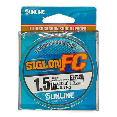 Флюорокарбон Sunline Siglon FC 2020 30м 0.100мм 0.7кг/1.5lb