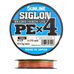 Шнур Sunlline Siglon PEx4 multi color #0.8 (0.153мм) 6.0кг 150м