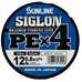 Шнур Sunlline Siglon PEx4 150м multi color #0.8 (0.153мм) 6.0кг