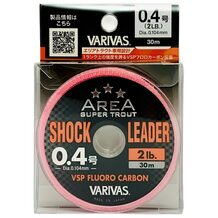 Флюорокарбон Varivas Super Trout Area Shock Leader VSP Natural 30м #0.4 0.104мм 2lb/0.91кг