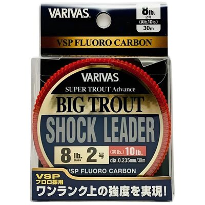 Флюорокарбон Varivas Super Trout Advance Big Trout Shock Leader 30м #2 0.235мм 8lb/3.6кг