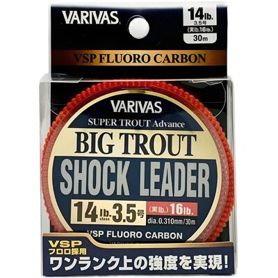 Флюорокарбон Varivas Super Trout Advance Big Trout Shock Leader 30м #3.5 0.310мм 14lb/6.3кг