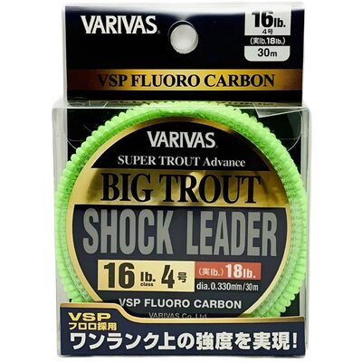 Флюорокарбон Varivas Super Trout Advance Big Trout Shock Leader 30м #4 0.330мм 16lb/7.2кг