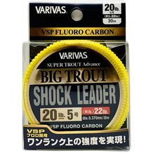 Флюорокарбон Varivas Super Trout Advance Big Trout Shock Leader 30м #5 0.370мм 20lb/9.1кг