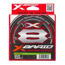 Шнур YGK X-Braid Braid Cord X8 chartreuse #0.3 (0.090мм) 3.6кг 150м