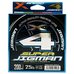 Шнур YGK X-Braid Super Jigman X4 #1.5 (0.205мм) 25Lb (11.3кг) 200м