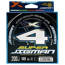 Шнур YGK X-Braid Super Jigman X4 #1.0 (0.165мм) 18Lb (8.2кг) 200м