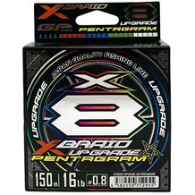Шнур YGK X-Braid Upgrade X8 Pentagram #0.8 (0.148мм) 7.2кг 150м