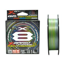Шнур YGK X-Braid Upgrade X8 Pentagram #0.6 (0.128мм) 6.3кг 150м