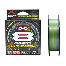 Шнур YGK X-Braid Upgrade X8 Pentagram #1.0 (0.165мм) 9.9кг 150м
